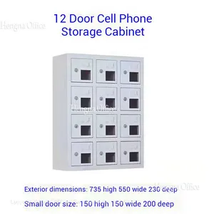 Secure Cell Phone Charging Station With Customizable Configuration - Commercial Storage Locker for Corporate Office thumbnail-5