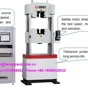 HST 500kN Hydraulic Universal Testing Machine Computer Control Tensile Space:800mm Universal Testing Machine WAW-500E 50T thumbnail-6