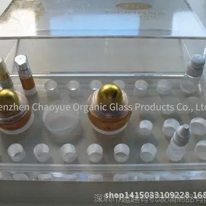 Acrylic Cosmetic Brush Box, Acrylic Box, Foundation Box, Eyebrow Pencil Box, Transparent Cosmetic Box thumbnail-1