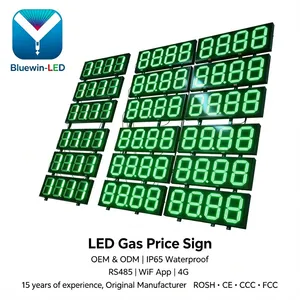 Wholesale 88.88 Digital Outdoor Large 7 Segment Led Display Usage Led Segment thumbnail-3