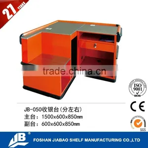 FOSHAN JIABAO Best Selling Cash Retail Round Checkout Counter thumbnail-2
