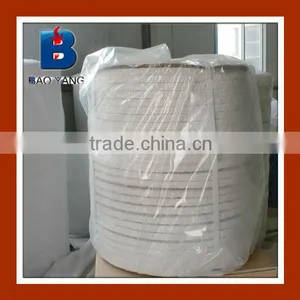 Round Braided Ceramic Fiber Textiles Rope thumbnail-1