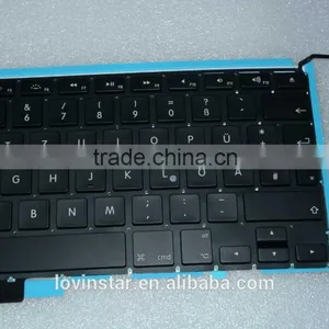 Germany Keyboard Replacement LED Backlight For Macbook Pro A1286 2008-2012 thumbnail-4