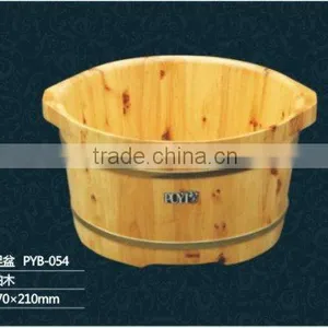 Foot Prettified Basin Wooden Footbath Barrels thumbnail-1