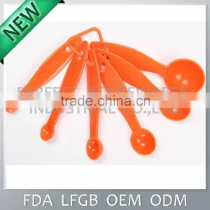 PROMOTIONAL 5PCS 6PCS PLSTIC MEASURE SPOON SET thumbnail-1