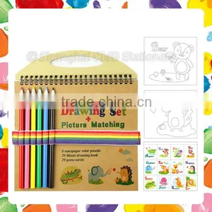 Eco Friendly Kids Travel Rainbow Art Color Pencil Set thumbnail-1