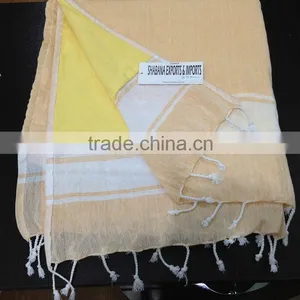High Quality Fouta With Terry Pestemal Turkish Towel thumbnail-5