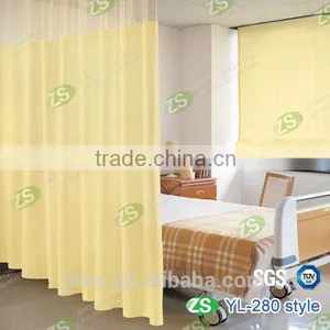 Fire Retardant Yarn Dyed Antibacterial Hospital Medical Office Bed Partition Curtain thumbnail-3
