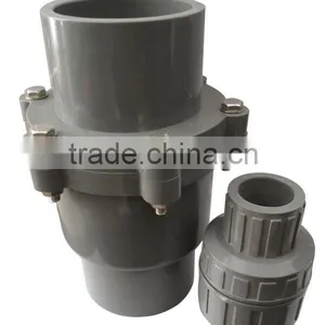 Wholesale Non-toxic Convenience Plastic PVC Pipe Check Valve Quality Choice thumbnail-1
