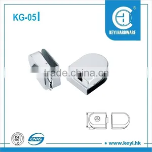 KG-05L Sliding Glass Door Push Lock/Stain Iron Lock for Glass Door Wholesaler thumbnail-1