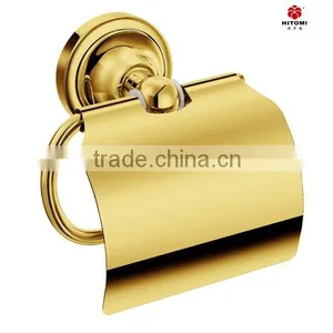 Gold Toilet Brush Holder thumbnail-1