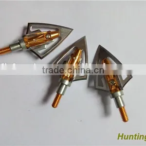 100Grain 6Blades Broadheads Arrowhead For Archery Hunting Compound Bow thumbnail-1