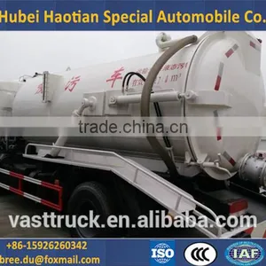 3~12 Cbm Sewage Suction Truck for Sewage Cleaning/fecal Treatment thumbnail-3