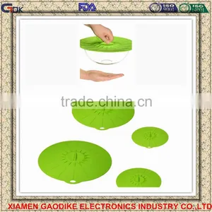 Custom Silicone Suction Lids ,Stretch Silicone Food Covers thumbnail-1