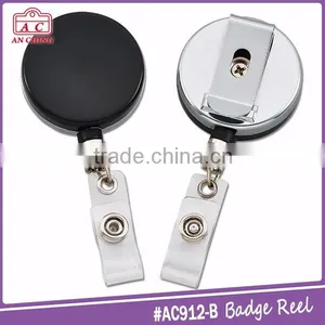 Duty Heavy Wholesale High Quality Metal Badge Reel With Loop thumbnail-2