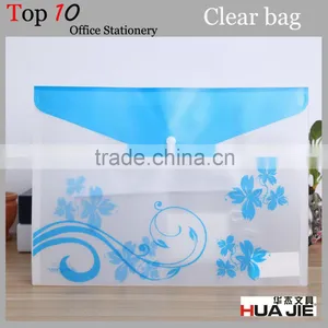 Transparent Coloured A4 pp School Supply Student Document Wallet thumbnail-3