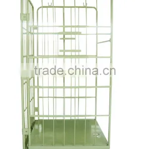 Foldable Wire Mesh Cart thumbnail-1