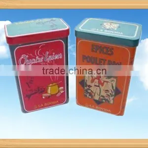 Candy/Chocolate/Food Tin Boxes, Food Grade Tin Plate With CMYK Printing, Customized Designs Welcomed thumbnail-1