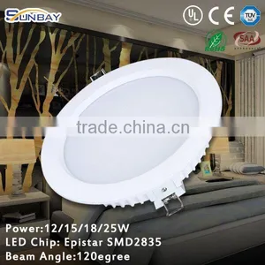 Square Round 18w Led Downlight 230v 110v Made in China Led Downlight Price thumbnail-1