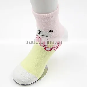 Lovely Comfortable Bear Animal Head Cotton Baby Socks in China thumbnail-2