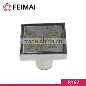 Sanitary Ware Resin Brass Shower Floor Drainer thumbnail-2