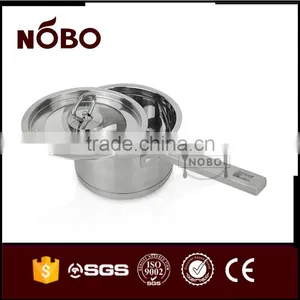 Factory Supply Elegant European Style Stainless Steel Milk Pot thumbnail-5