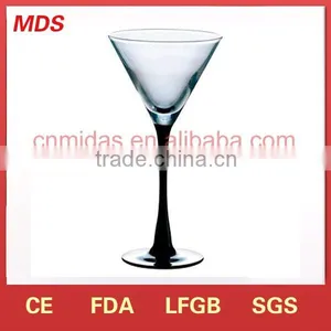 Handmade Stemware Frosted Cocktail Glass thumbnail-1