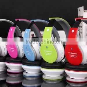 Folding Stereo Handfree Bluetooth Wireless MP3 Headphone Support TF Card and FM thumbnail-5