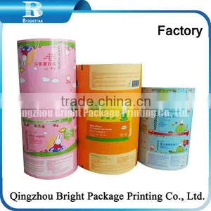 Custom Printed Hot-seal Adhesive Packaging Film/Packaging Roll Film/Colored Packaging Plastic Stretch Film thumbnail-4