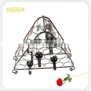 Custom Metal Bar Cabinets Industrial Wine Rack Cabinets for Home Deco thumbnail-5