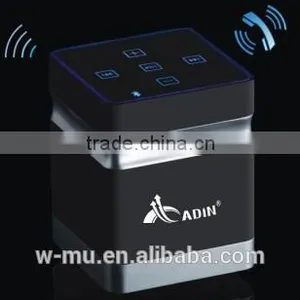 Black 360 Degree Vibration Resonance Household Mini Music Speaker for MP3 PC Phones Iphone IPad IPod thumbnail-1