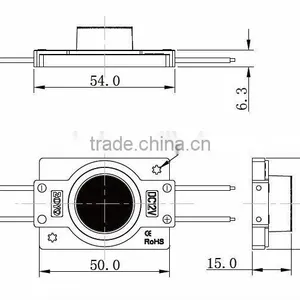 Constant Current Led Module 3W Waterproof Led Pixel Module Light 12V Flexible Led Light Advertising Light 5 Year Warranty thumbnail-3