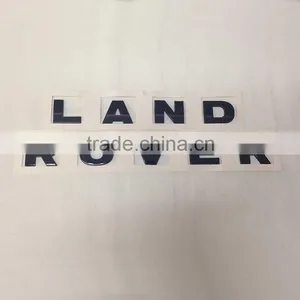 Hot Sale Car Emblem 3D Self-adhesive Black ABS Plastic Car Emblem Custom thumbnail-6