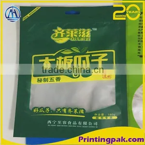 Stand up Pouch With Zipper/Plastic Zip Lock Bag/Zipper for Doypack With Window Wholesale thumbnail-1