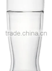 Clean Double Wall Practical Beer Mug Glass thumbnail-2