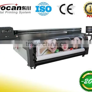 High Definition Large Format Digital Flatbed Printer With Roll to Roll Printing thumbnail-1