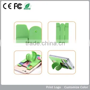 Cell Phone Credit Card Holder, Silicone Mobile Phone Card Holder, Magnetic Phone Holder thumbnail-6