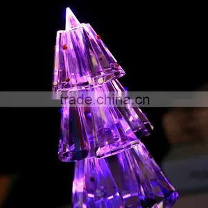 Hot Sale Beautiful Colorful Crystal Christmas Tree thumbnail-1