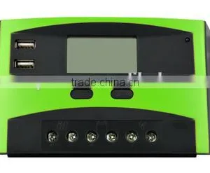HT30DU Series10A 20A 30A PWM Solar Charge Controller With LCD Display thumbnail-1