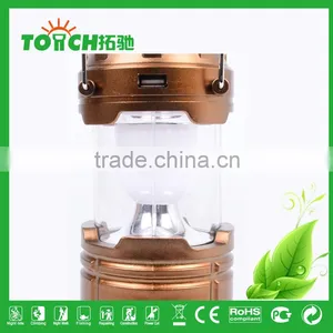 Flashlight Manufacturer Plastic Solar Rechargeable Camp Light Long Working Hour 3*AAA Battery Tent Lamp Emergency Lantern thumbnail-4