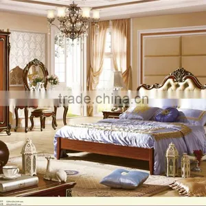 Solid Wood Bedroom Furniture Triple Bunk Bed Wholesale Italian Furniture thumbnail-5