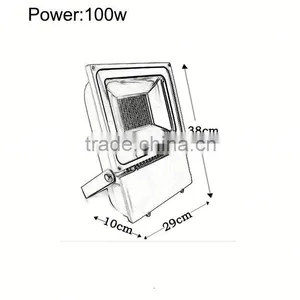 Outdoor 50W LED Floodlight With EMC LVD 3years Warranty thumbnail-2