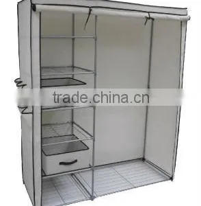 YA-059 CANVAS WARDROBE/SHOES WARDROBE/METAL WARDROBE DIY Quality Choice thumbnail-1