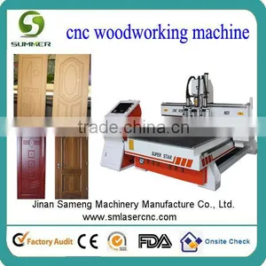 M25 Multi Head 3D CNC Router/Heavy Duty Cutting Machine for Solidwood,MDF,aluminum,alucobond,PVC,Plastic,foam,stone Quality Choice thumbnail-1