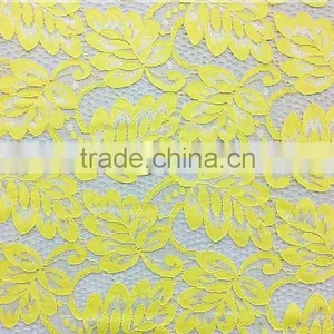 High Quality Nylon/Cotton Flower Lace Fabric For Women Garment T8065 thumbnail-2