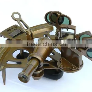 Brass Nautical Christmas Gift Sextant - Marine Time Sextant Handmade Sextant 1039 thumbnail-2