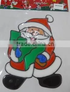 Christmas Santa Claus Window/Door Sticker thumbnail-6