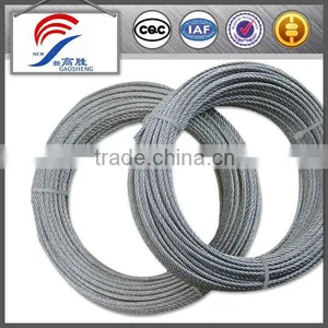 6x7 Braided Galvanised Steel Cable thumbnail-1