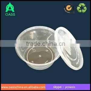 Plastic Takeaway Food Container Box 250ml thumbnail-1