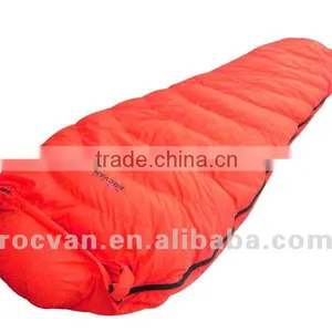 Red Duck Down Sleeping Bag thumbnail-1